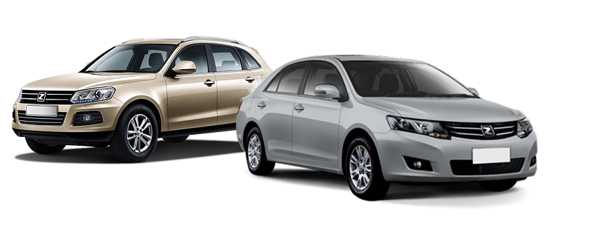 фото автомобилей марки Zotye
